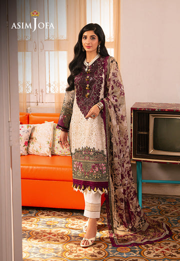 Asim Jofa AJAR-21 Aira Summer Prints Essentials Online Shopping